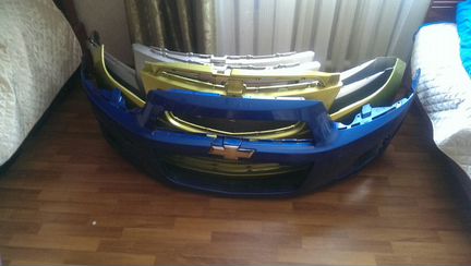 Бампер передний для шевроле авео