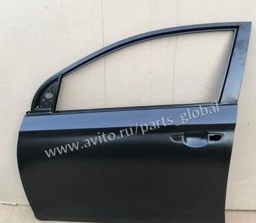 Дверь передняя левая Соларис седан хэтчбек - 2016