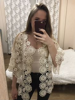 Жилетка ручной работы, размер 42-46