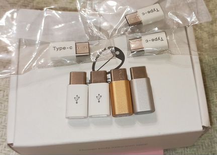 Переходник с Micro USB на Type-C