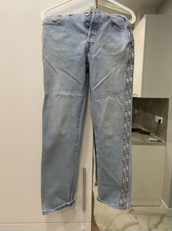 Джинсы levis женские с лампасом
