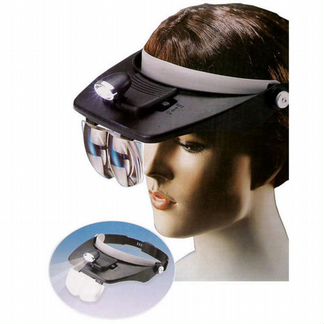 Бинокулярные очки Light Head Magnifying Glass опт