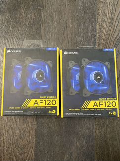 Вентилятор для корпуса Corsair Air AF120 LED Blue