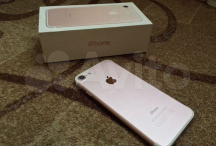 iPhone 7 rose gold 128g