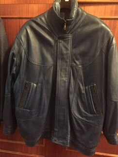 Кожаная куртка мужская