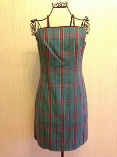 Сарафан в клетку, разм.44