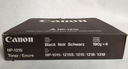 Тонер Canon NP-1015/1215S/1215/1218/1318
