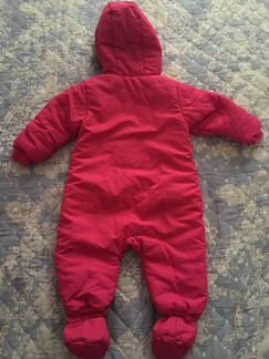 Зимний комбинезон для девочки Coolclub, размер 80