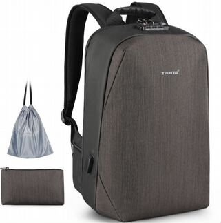 Деловой мужской рюкзак для путешествий с USB