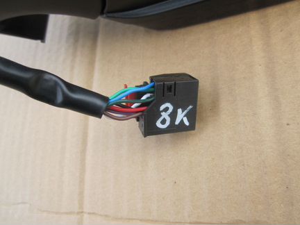 Зеркало левое 8 контактов Audi Q3 Ауди Ку3 2011-19