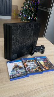 Sony ps4 pro 1tb + 3 диска