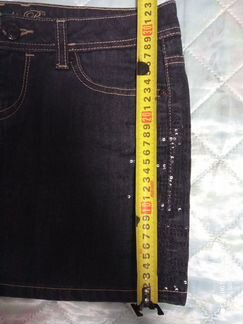Юбка женская джинсовая colins 42-44