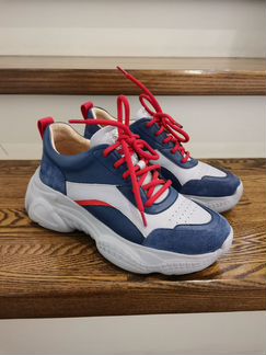 Ekonika Эконика кожаные кроссовки 35-36