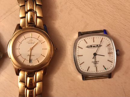 Часы механические и электронные