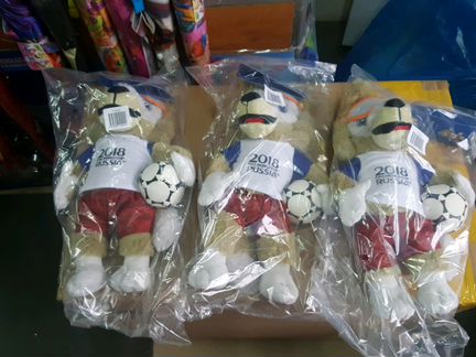 Мягкая игрушка Забивака russia 2018