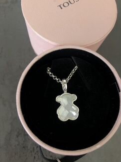 Кулон Tous Bear с цепочкой, серебро