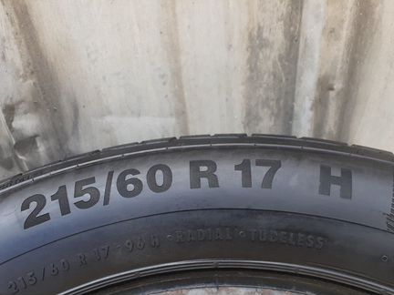 215/60/17 Continental CPC 5 (2шт)