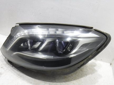 Блок фара левая Мерседес W222 S
