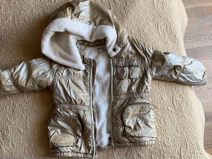 Куртка для девочки dkny на 18 мес.Состояние идеаль