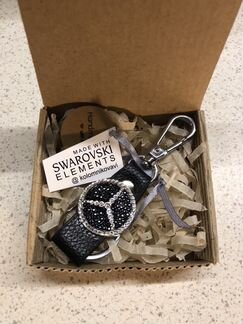 Брелок с кристаллами Swarovski