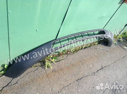 Юбка переднего бампера Форд Фокус 2 до рестайлинг