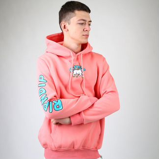 Худи RipNDip розовое