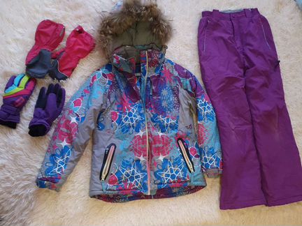 Костюм зимний р.146 тёплый Arista