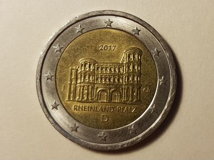 2 евро Германия 2017 год юбилейные