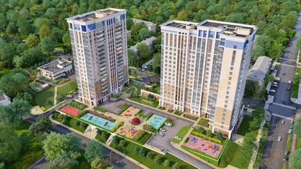 1-к квартира, 39.7 м², 4/19 эт.