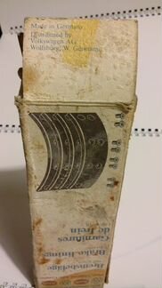 Колодки тормозные VW Bremsbelage Parts Original