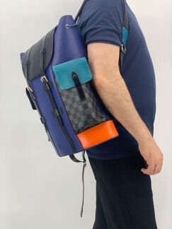 Мужской рюкзак Louis Vuitton синий