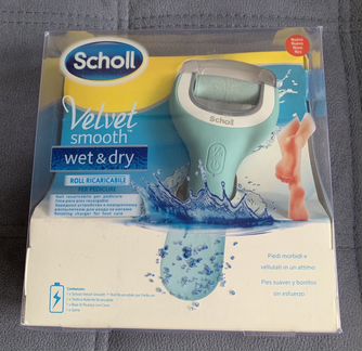 Электрическая роликовая пилка Scholl Wet&Dry