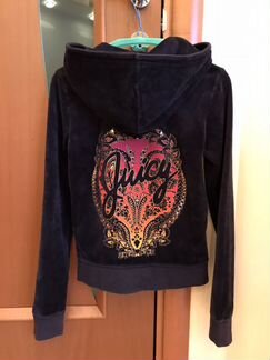 Кофта Juicy Couture синяя размер S Италия