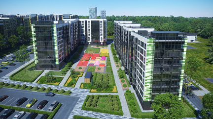 3-к квартира, 65.4 м², 1/8 эт.