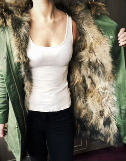 Парка с мехом