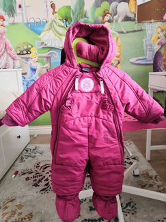 Комбинезон осень/весна +поддева, р 74
