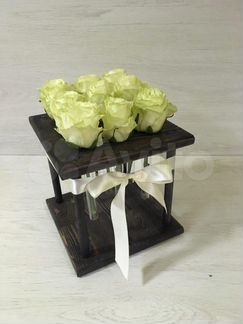 Цветы в пробирках