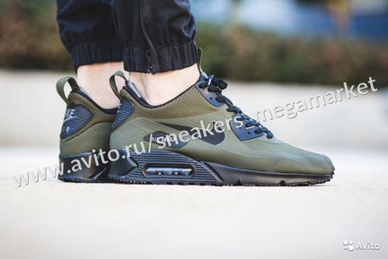 Кроссовки Nike Air Max 90 Mid Green (41-45)