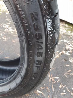 Шины летние Continental ContiSportContact 3 SSR 23