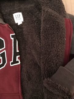 Толстовка Gap мех р.S (6-7 лет)
