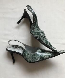 Туфли кожа Rossini р.37, б/у 1 раз