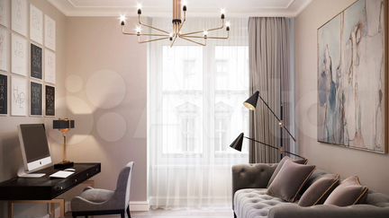 3-к квартира, 111.5 м², 25/41 эт.