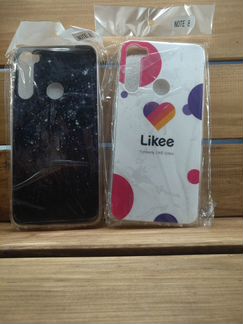 Силиконовый Чехол с рисунком Xiaomi Note 8