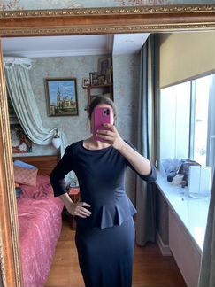 Платье чёрное Max Mara r. 46
