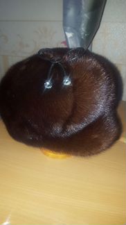 Шапка норковая женская размер 55-57