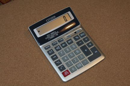 Калькулятор citizen SDC-8860 III