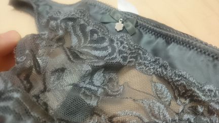 Трусики Infinity Lingerie Taj-Mahal серые