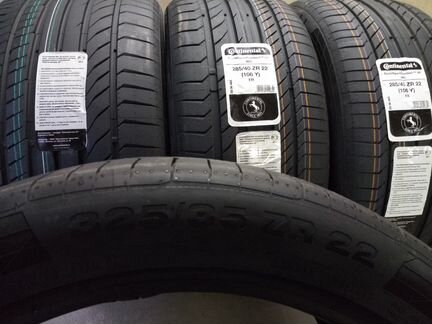 325/35 R22 285/40 R22 Continental SportContact 5P