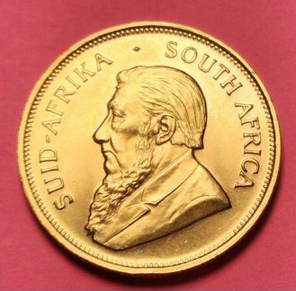 Золото Крюгерранд, юар, 1 oz, Au917