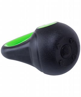 Гиря пластиковая зелёная 6 кг